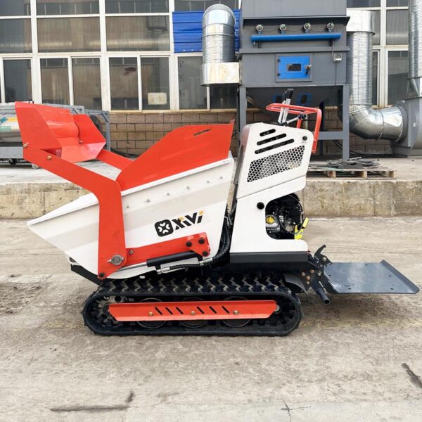 107 1000 800 500 300 Kg Can Be Tilted Tracked Mini Dumper Truck 0.8 Ton Crawler Dumper Mini Transporter Self Loading Mini Dumper