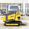 Free Shipping Mini Crawler Dumper Multifunctional Tracked Mini Dumper 1000kg Mini Transporter Dump Truck for Construction