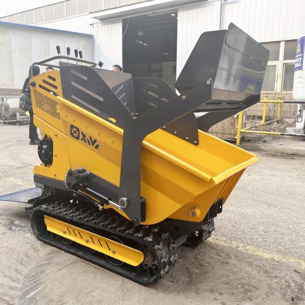 137 Free Shipping Mini Crawler Dumper Multifunctional Tracked Mini Dumper 1000kg Mini Transporter Dump Truck for Construction