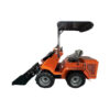 Mini Track Crawler Skid Steer Loader with Universal Quick Hitch Skid Steer Loader Compatible with Attachments