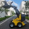 High Quality Compact Crawler Front End Seat Driving Mini Track Telescopic Skid Steer Loader with Attachments