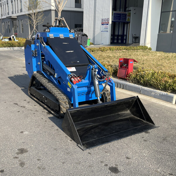 IMG_7709 Kubota Powered Mini Skid Steer Loader with Crawler Undercarriage & Diesel Engine 2-Year Warranty PLC Core Components