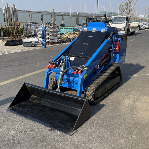 IMG_7710 Kubota Powered Mini Skid Steer Loader with Crawler Undercarriage & Diesel Engine 2-Year Warranty PLC Core Components
