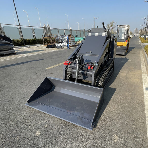 Economical Home EPA Kubota Engine Skid Steer Loader Track Crawler Loader Small Mini Skidsteer