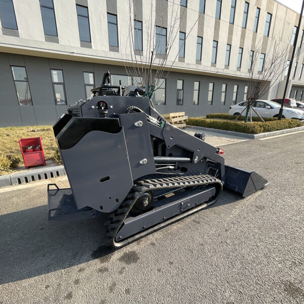 Economical Home EPA Kubota Engine Skid Steer Loader Track Crawler Loader Small Mini Skidsteer