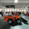 Mini Track Crawler Skid Steer Loader with Universal Quick Hitch Skid Steer Loader Compatible with Attachments