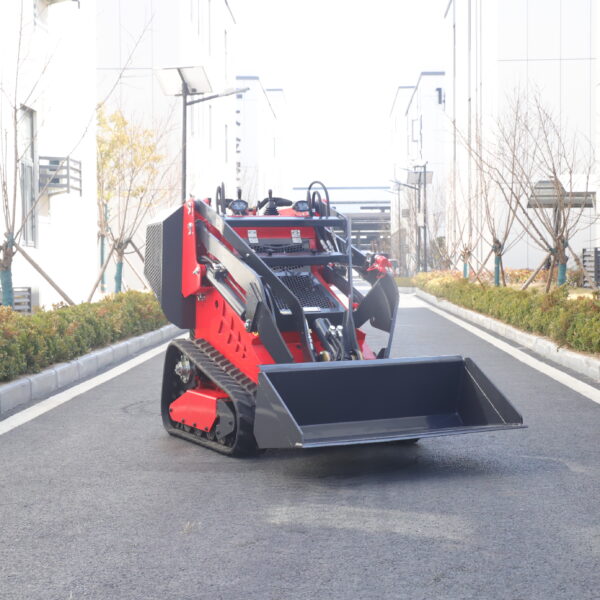 IMG_8126 Mini Skid Steer Crawler Loader With 25Hp Kubota diesel Engine and Three Pumps and Three Valves