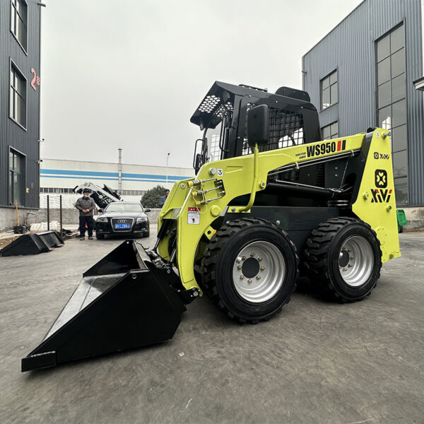 Low Price China Cheap Crawler Track Skid Steer Loader with CE EPA Drum Ice Machine