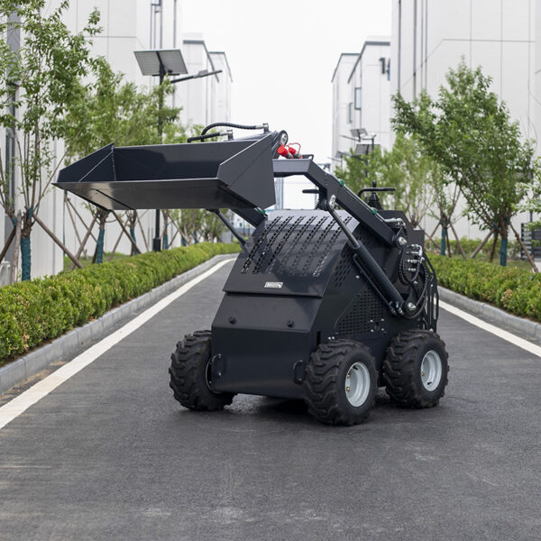 微信图片_20250626133716 China Mini Crawler Loader Compact Wheel Loader with Flail Mower diesel Stand on Skidsteer Track Loader